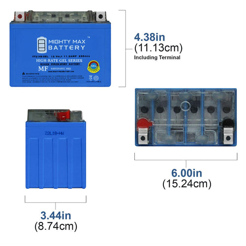 12V 11.2Ah GEL Battery T989707