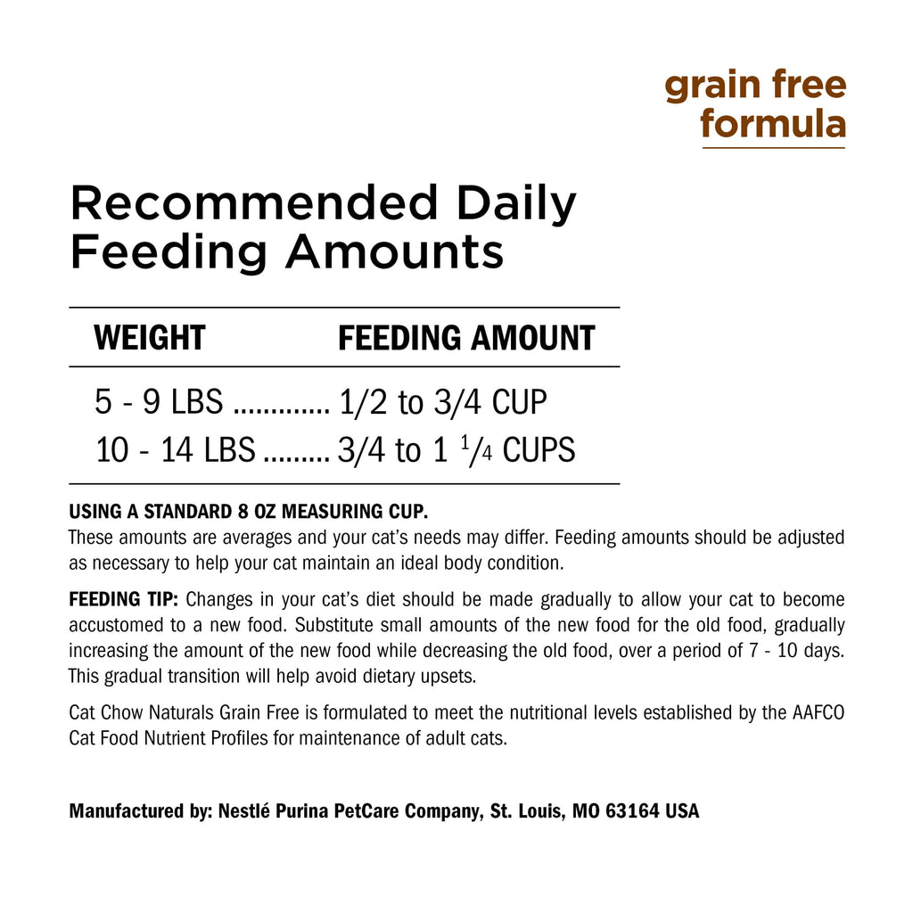 Grain Free Dry Cat Food with Real Chicken 13 lb H760437