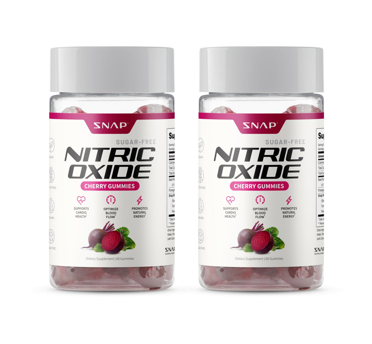 Cherry Beet Root Gummies 60 Count 2-Pack Q90945