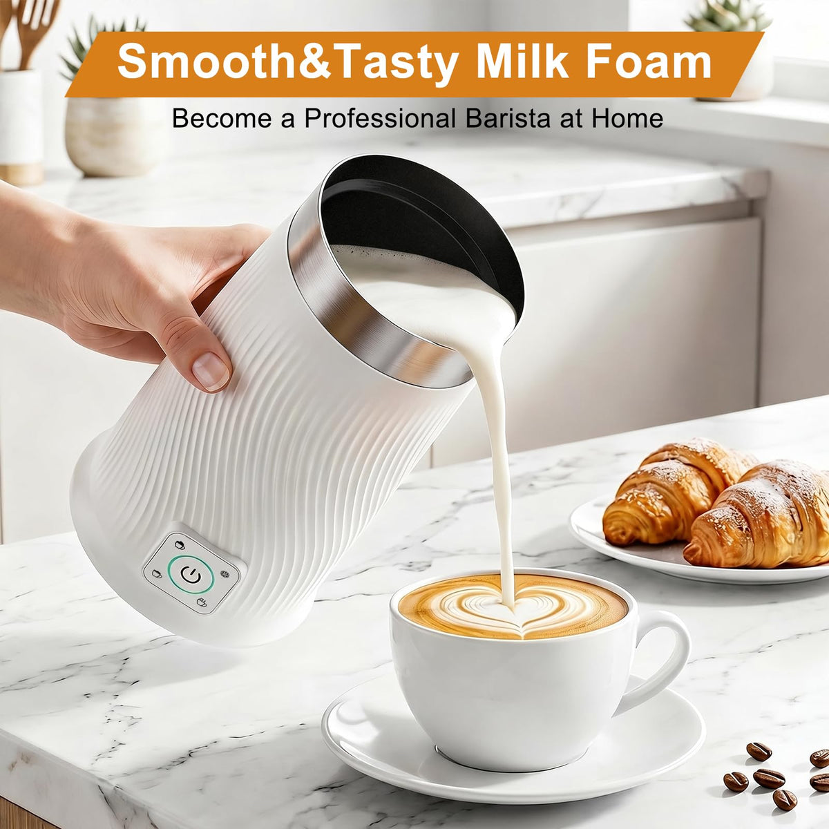 4-in-1 Electric Milk Frother P528