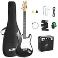 39 Inch Solid Full-size Electric Guitar with Amplifier Bag S656125