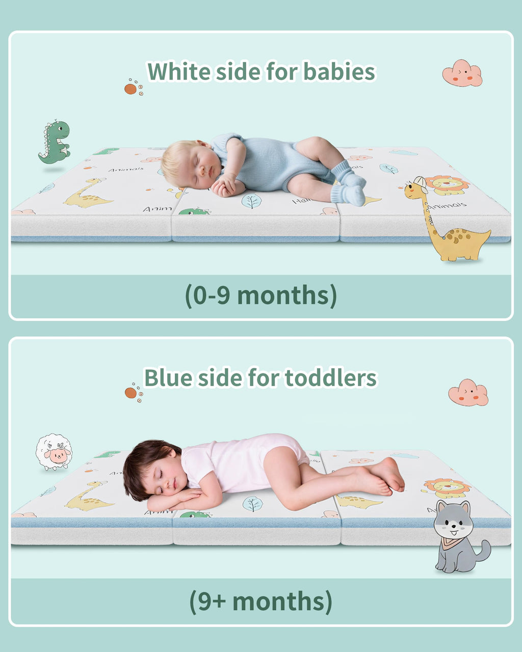 Trifold Pack and Play Mattress 38"x26" G844255