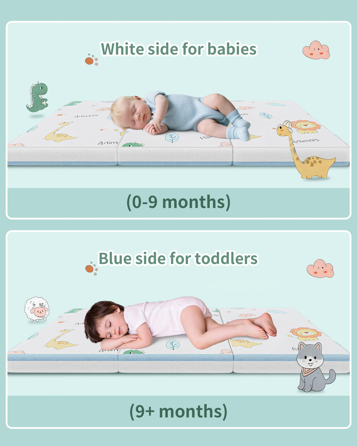 Trifold Pack and Play Mattress 38"x26" G844255