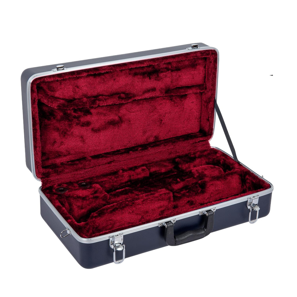 Textured Blue ABS Trumpet Case with Velvet Interior M89758