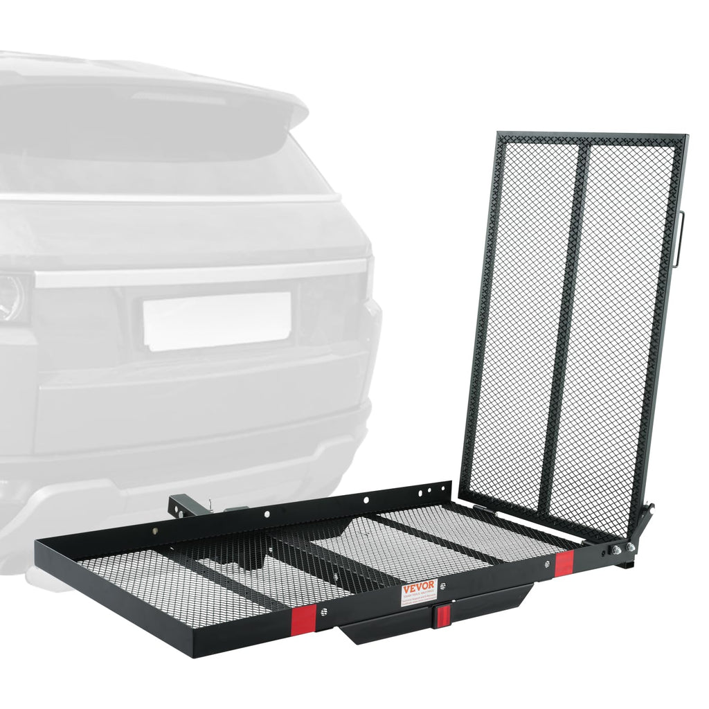 Hitch Mount Mobility Scooter Carrier with Folding Ramp M109582