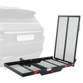 Hitch Mount Mobility Scooter Carrier with Folding Ramp M109582