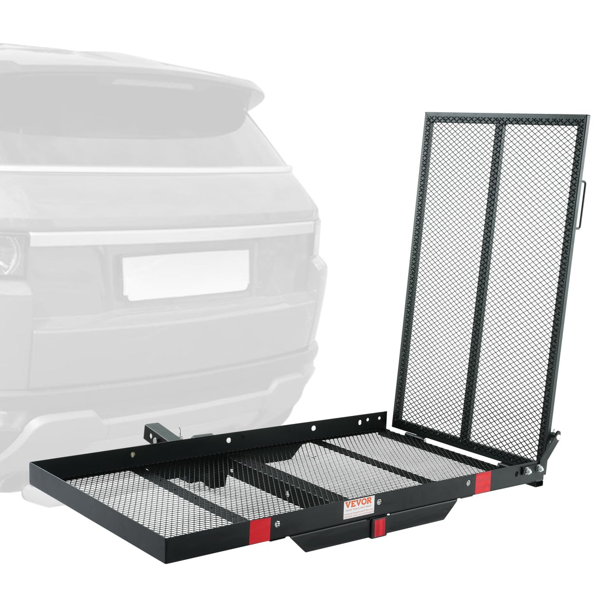 Hitch Mount Mobility Scooter Carrier with Folding Ramp M109582