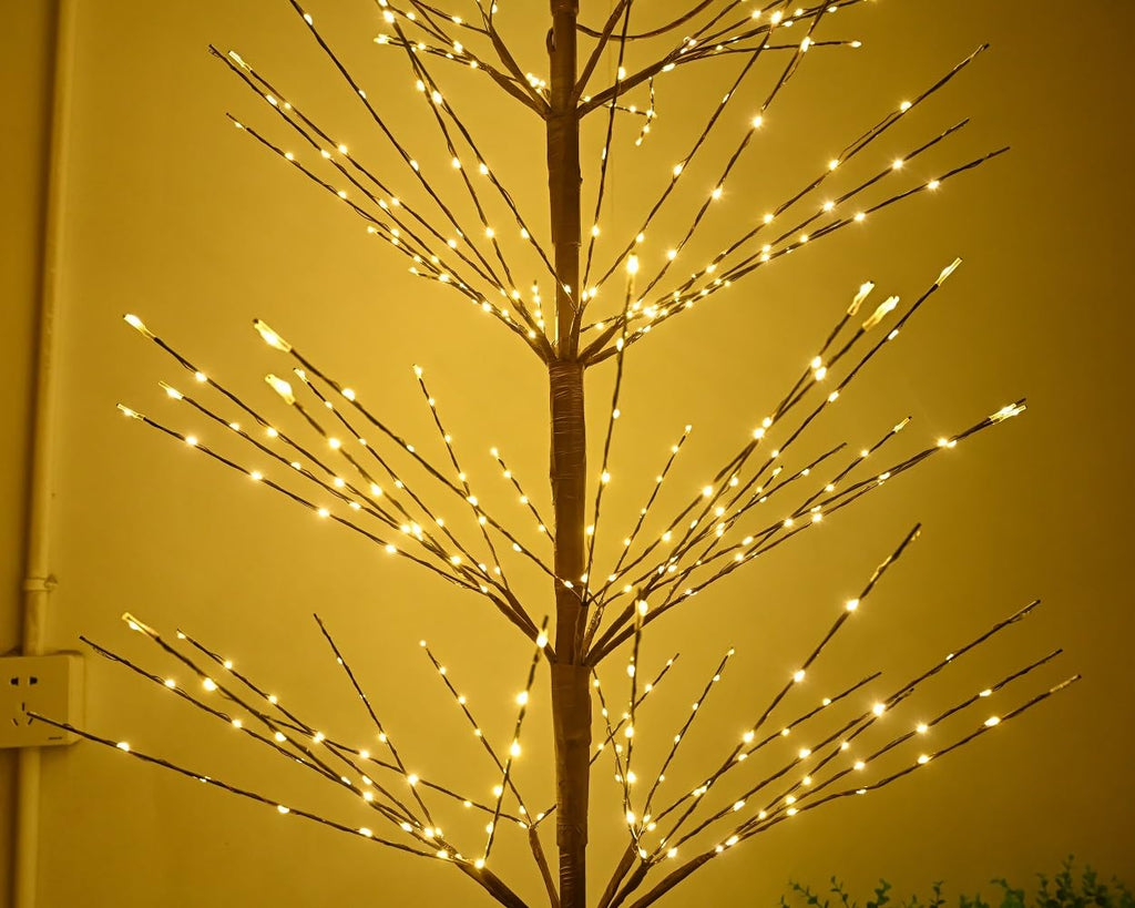 7 Feet 736L LED Artificial Christmas Tree Warm White S848