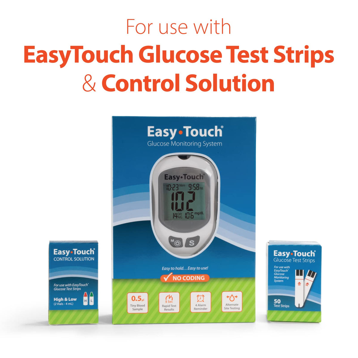 Glucose Meter Kit with 100 Test Strips H421166