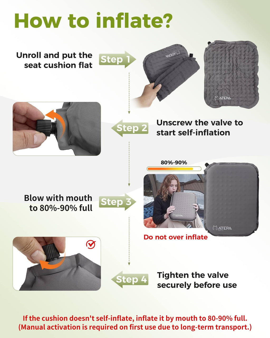 Inflatable Seat Cushion O8293