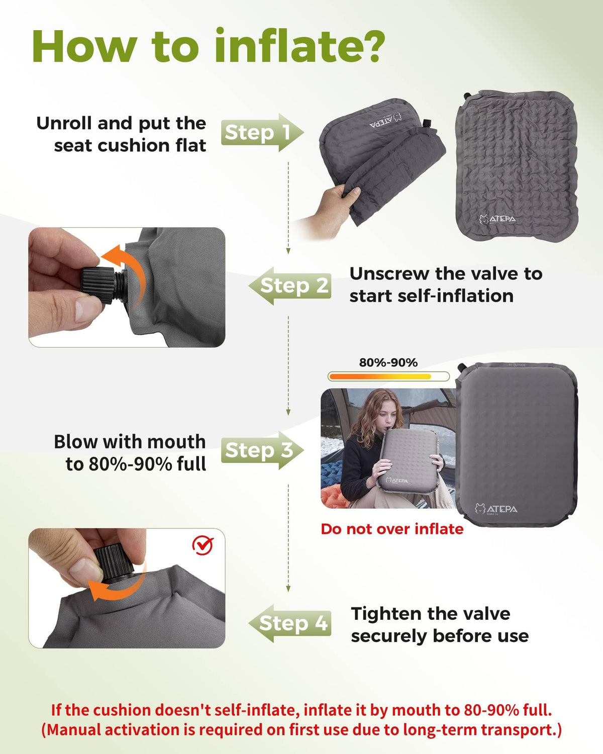 Inflatable Seat Cushion O8293