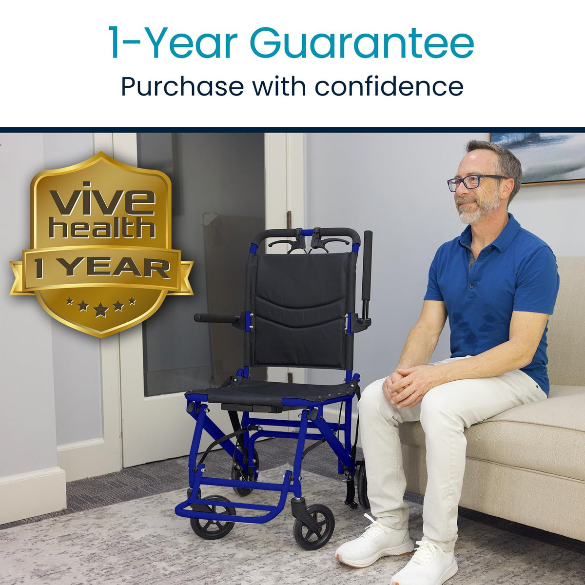 Ultra-Lightweight Transport Wheelchair K413770