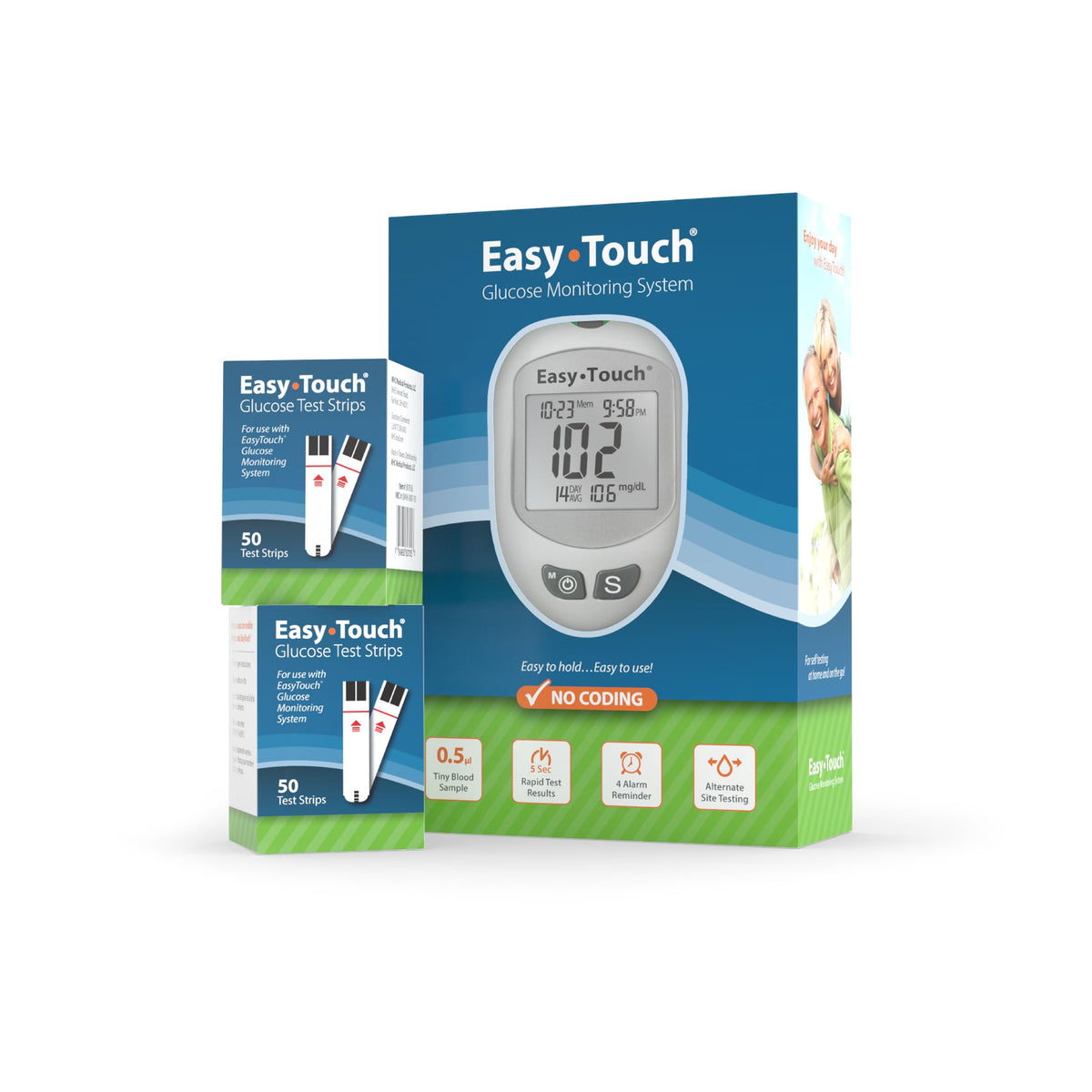 Glucose Meter Kit with 100 Test Strips H421166