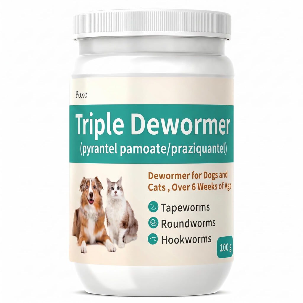 3-Way Dewormer for Dogs & Cats with Praziquantel & Pyrantel Pamoate P1268