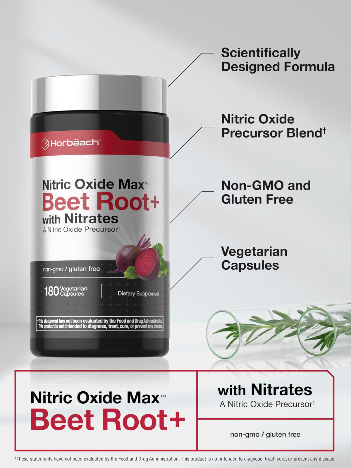 Beet Root Capsules 180 Count W380