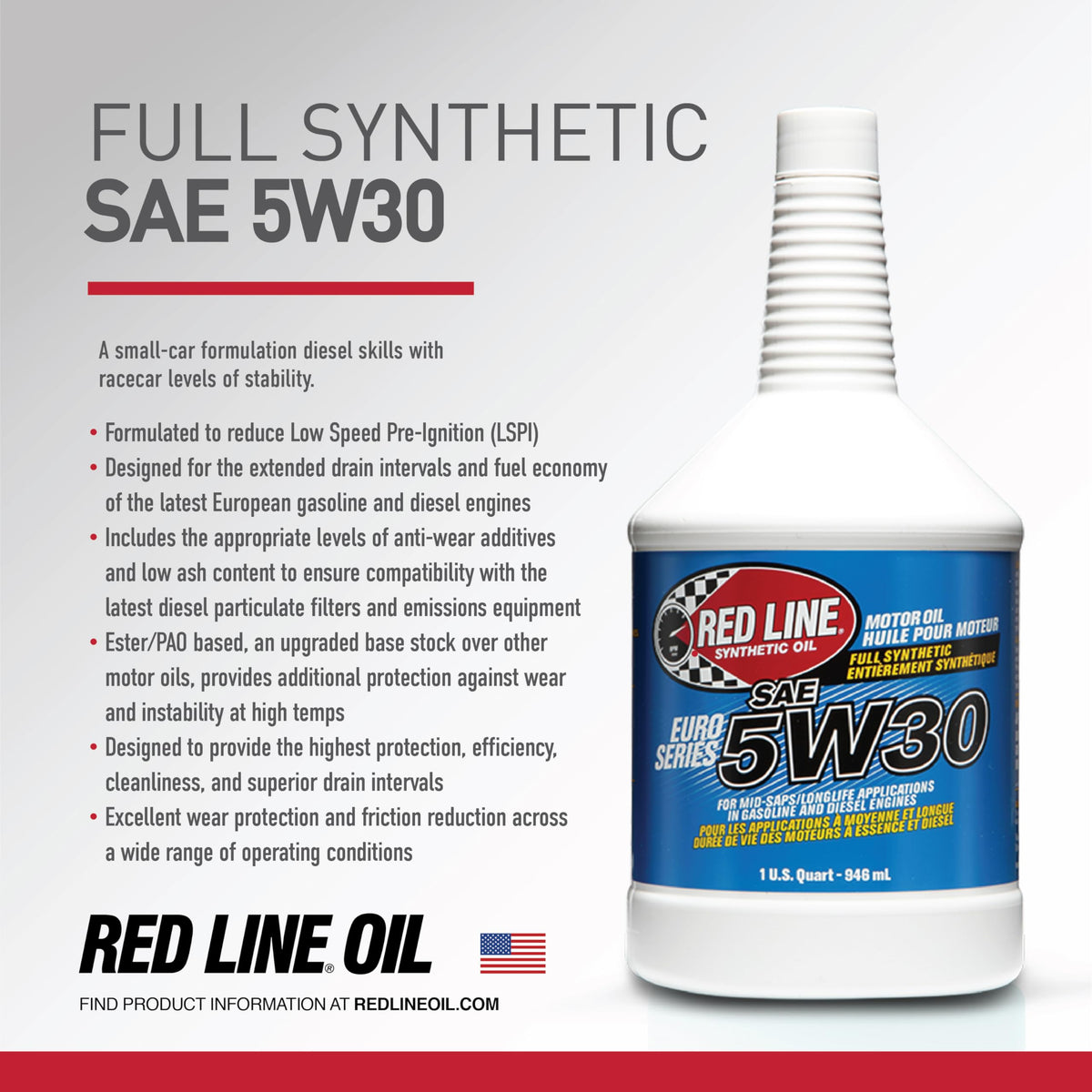 5W30 Fully Synthetic Motor Oil 1 Quart 3 Pack C905417