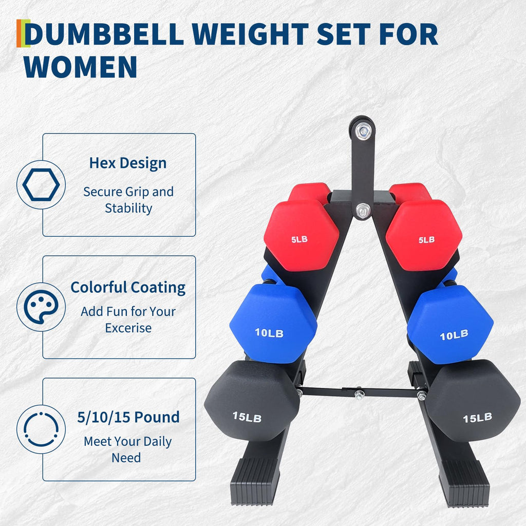 Neoprene Dumbbell Set D457289