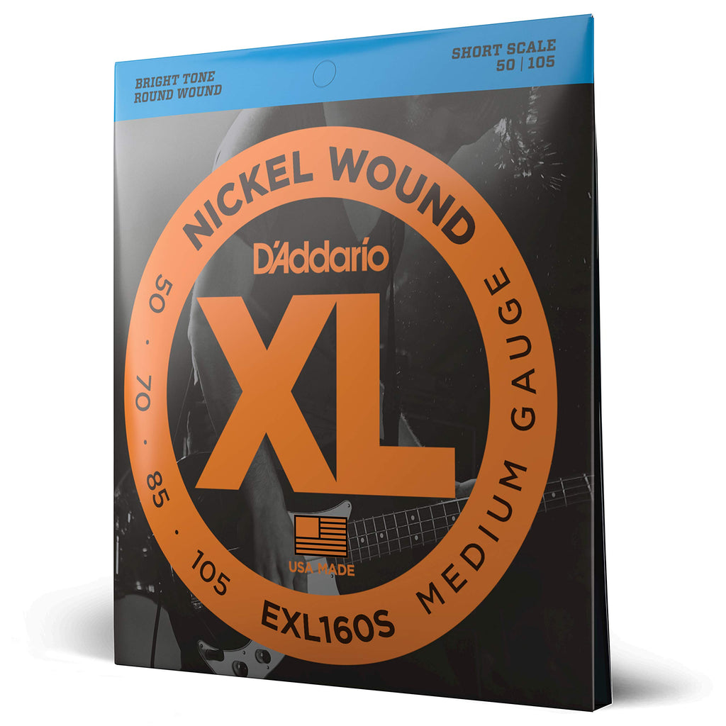Nickel Bass Guitar Strings 50-105 Short Scale V8234