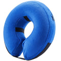Inflatable Dog Cone Collar Alternative Large Blue Y4024