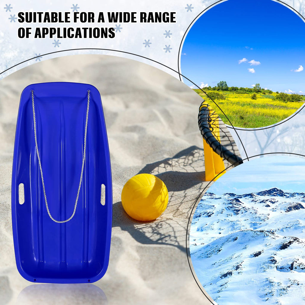 6 Pcs 35 in Plastic Snow Sled Y819