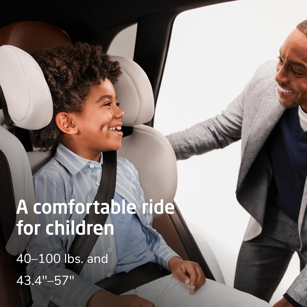 Belt-Positioning Booster Car Seat with Back K480000