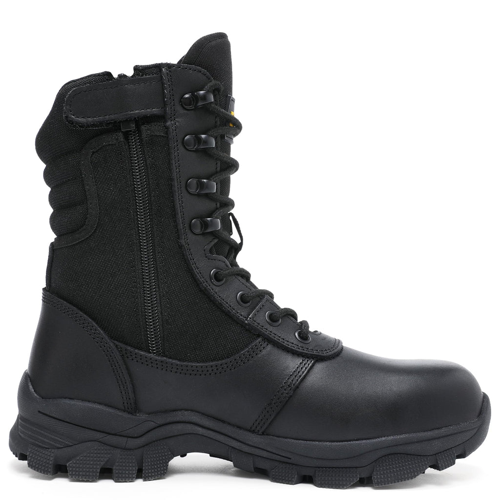 Tactical Boots Steel Toe Side Zipper 8 inches R6339