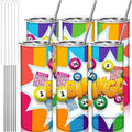6 Packs 20 oz Bingo Tumbler Cups Z709684