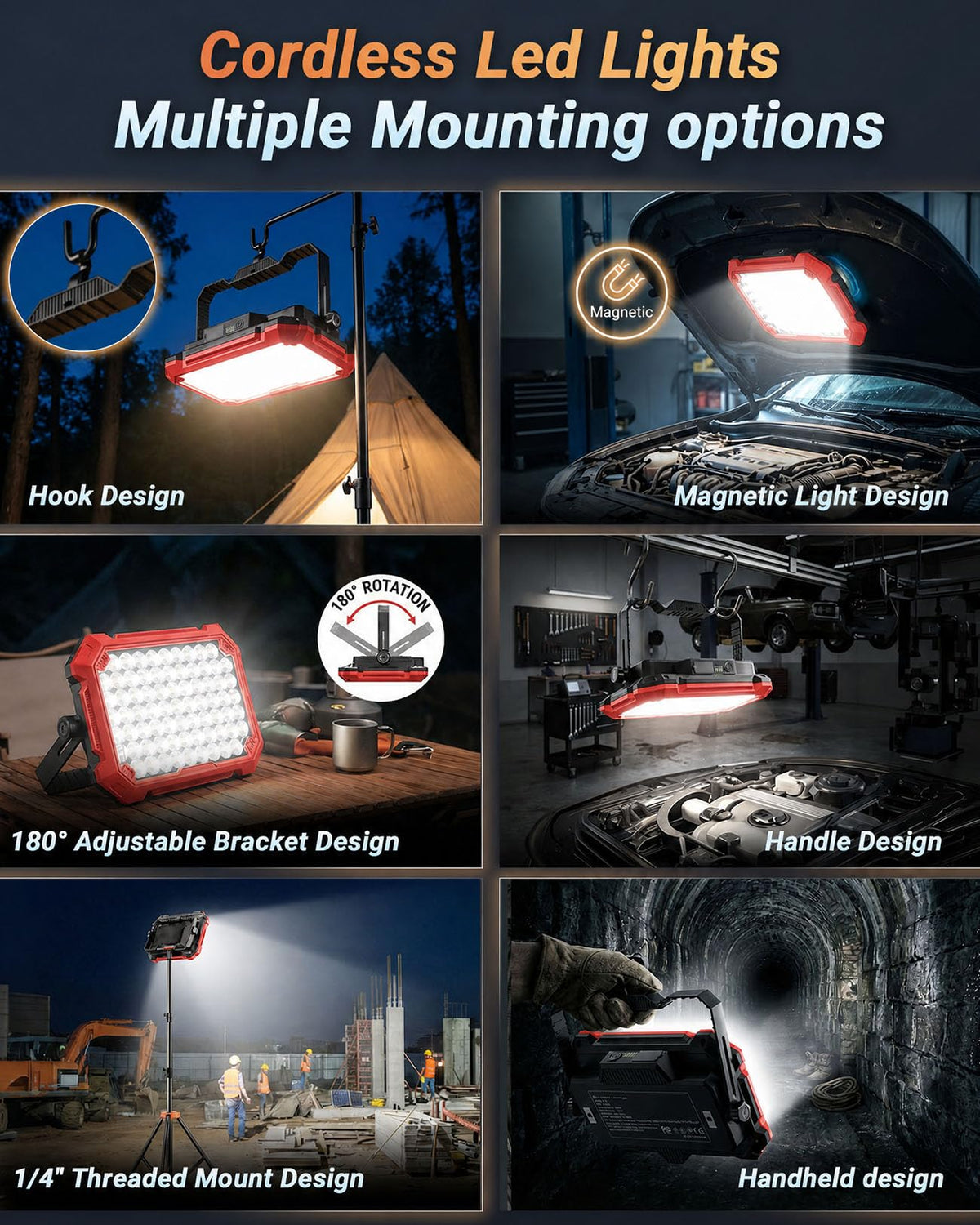 Portable LED Work Light Q24466