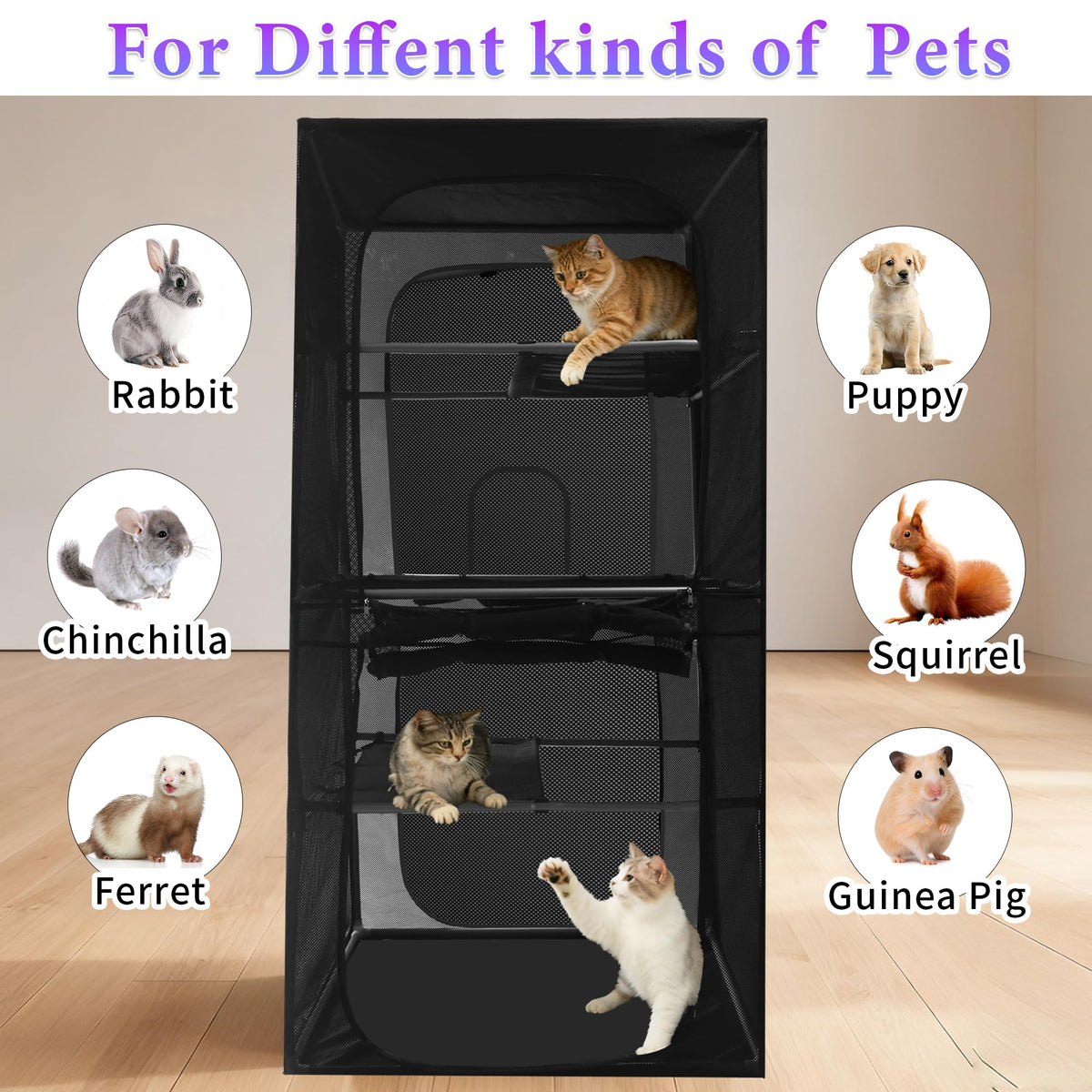 Outdoor Cat Enclosure 72.4" H X233588