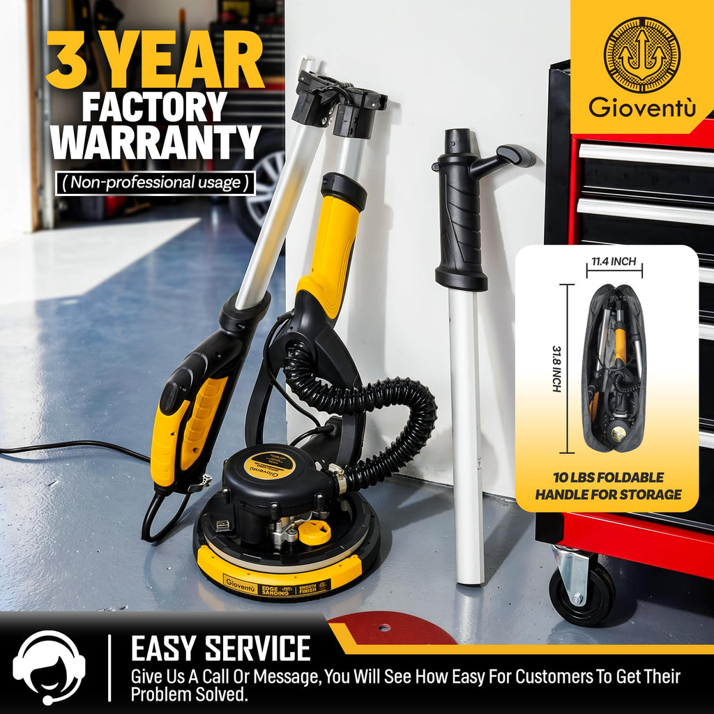 Electric Drywall Sander with Vacuum P818