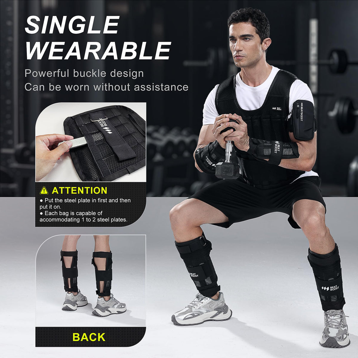 Adjustable Ankle Wrist Weights K1916