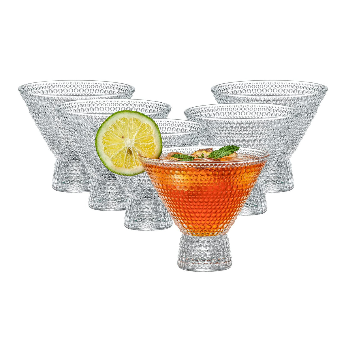 Martini Glasses Set of 6 W989