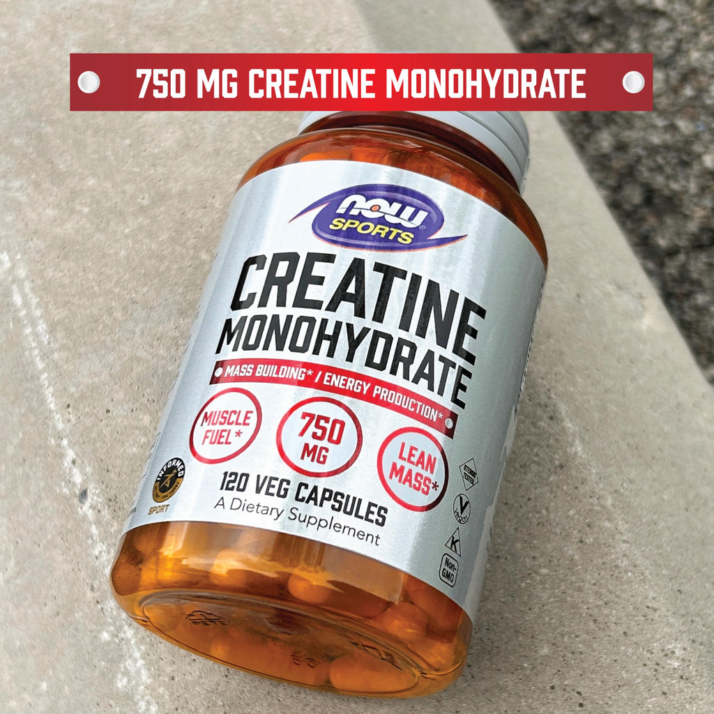 Creatine Monohydrate 750 mg 120 Veg Caps T248256