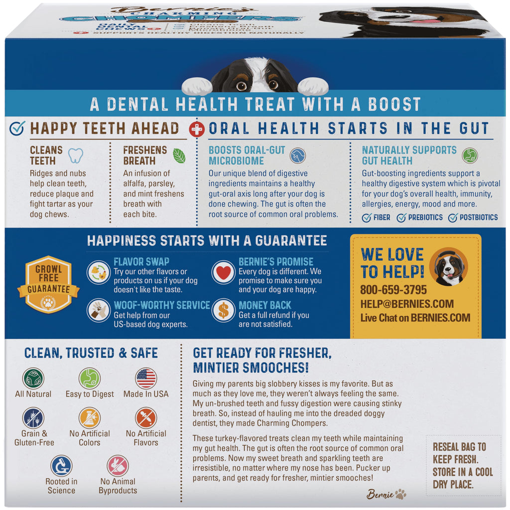 Dog Dental Chews, 24 Ct W6971