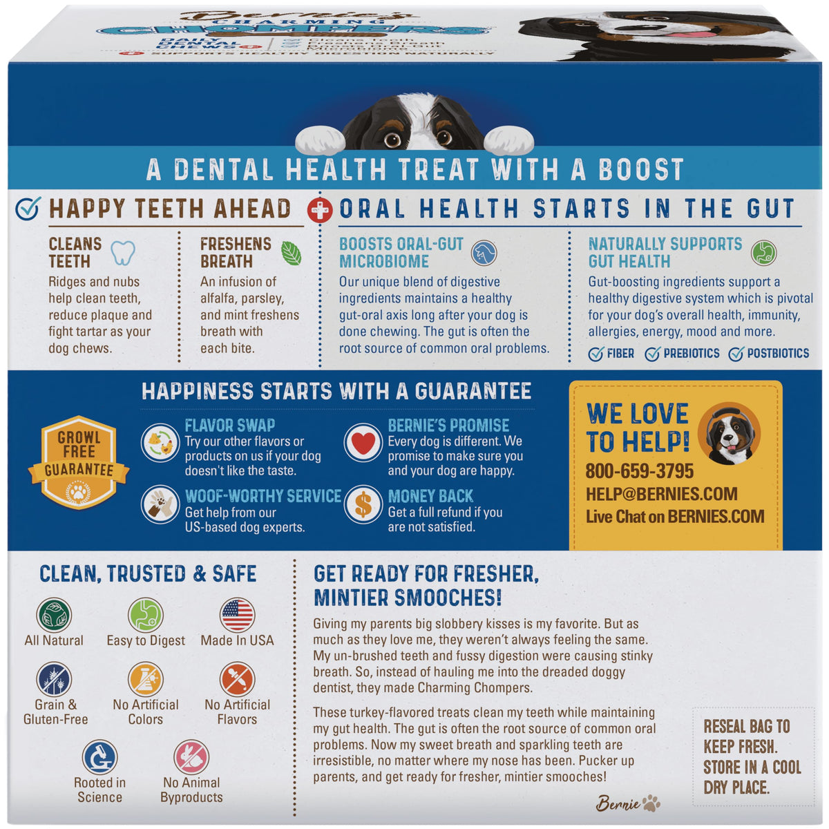 Dog Dental Chews, 24 Ct W6971